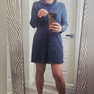 chalet et ceci Dark Blue Sweater Dress